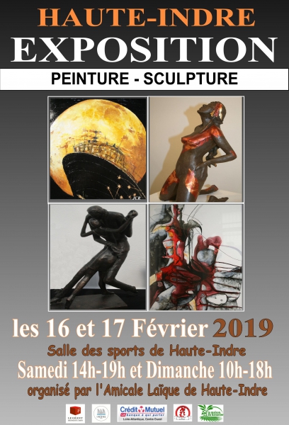 SCULPTURE - Vernissage de BERNARD STEPHAN le samedi 16 février 2019 à partir de 14h00.