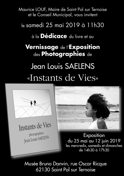 PHOTOGRAPHIE - Vernissage de MUSÉE le samedi 25 mai 2019 à partir de 11h30.