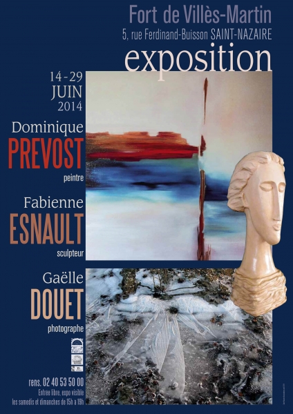 PEINTURE - Vernissage de DOMINIQUE PRÉVOTS le vendredi 13 juin 2014 à partir de 18h00.