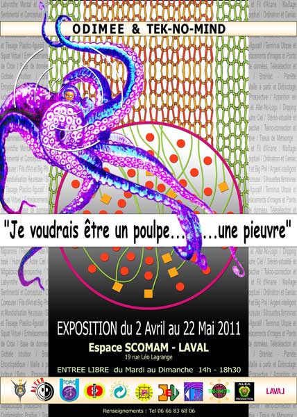 INSTALLATION - Vernissage de Edmée ODIMÉE le vendredi 08 avril 2011 à partir de 18h30.