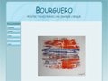 Bourguero Peintre tachiste avec une envole lyrique